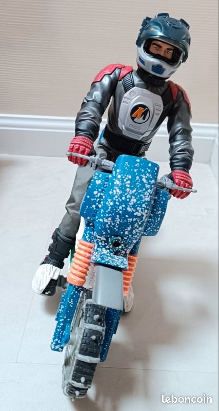 Figurine Action Man - Moto-Neige Polar Scooter Hasbro 2001