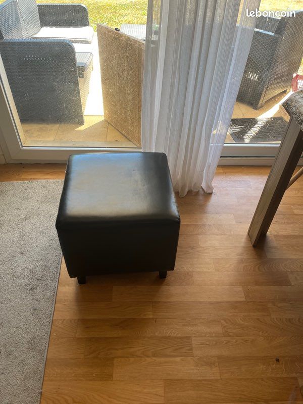Pouf en cuir (image 3)