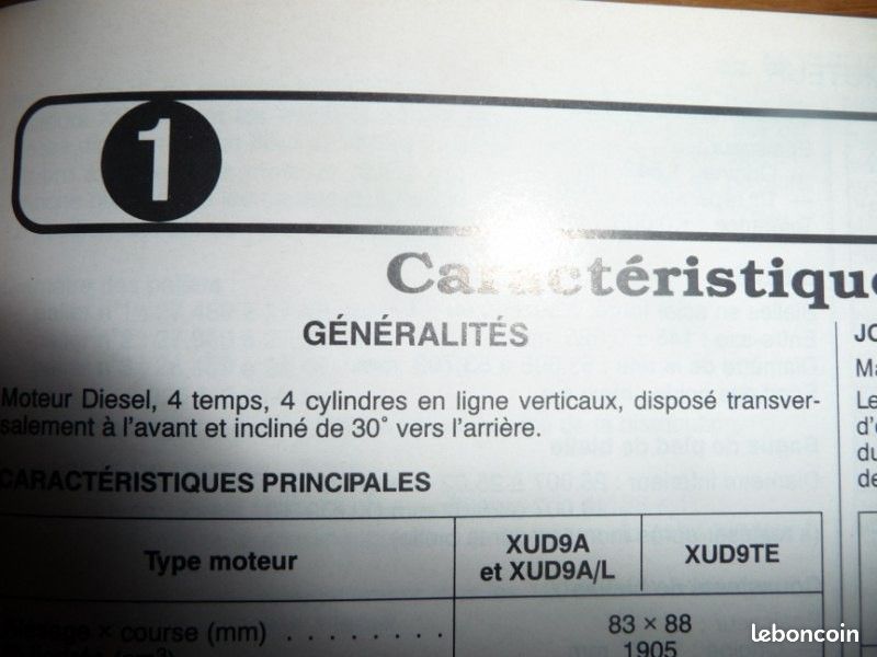 ZX Revue Technique Citroen Etat - Bon Etat Occasion (image 3)