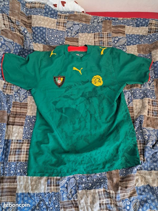 Les plus beaux maillots du Cameroun