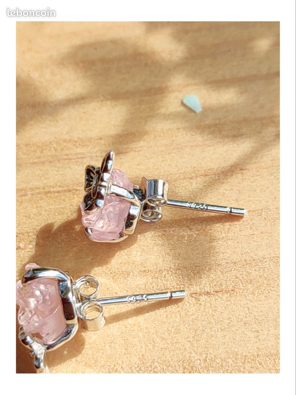 🔻Boucles d'oreilles en Argent Massif Gnoce®️ (image 5)