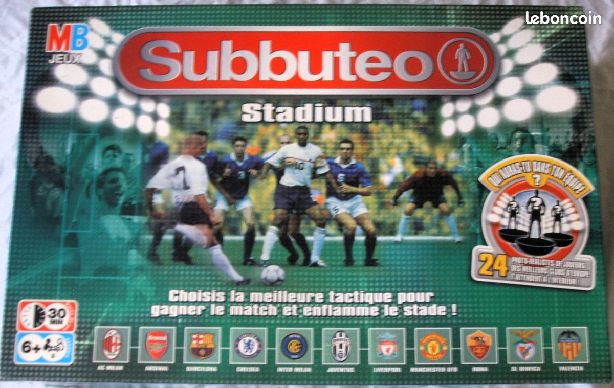 Subbuteo Club Paris Saint-Germain Megableu Le jeu - Jeux classiques - Achat & prix