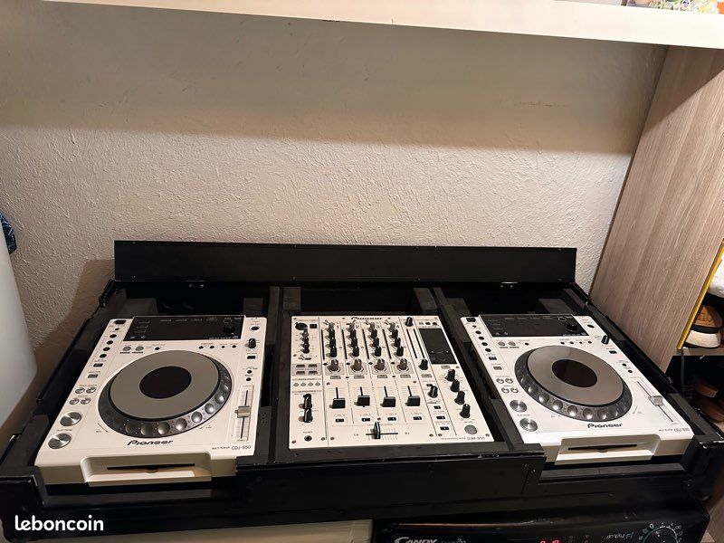 Pack Pioneer DJ Limited Edition White – 2x CDJ-850-W + DJM-850-W + 