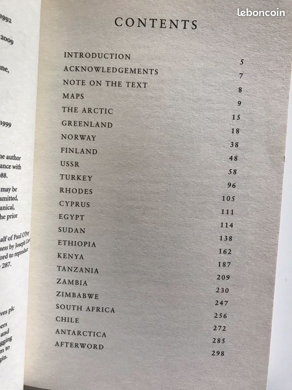Livre récit de voyage 'Pole to Pole' en anglais par Michael Palin (image 4)