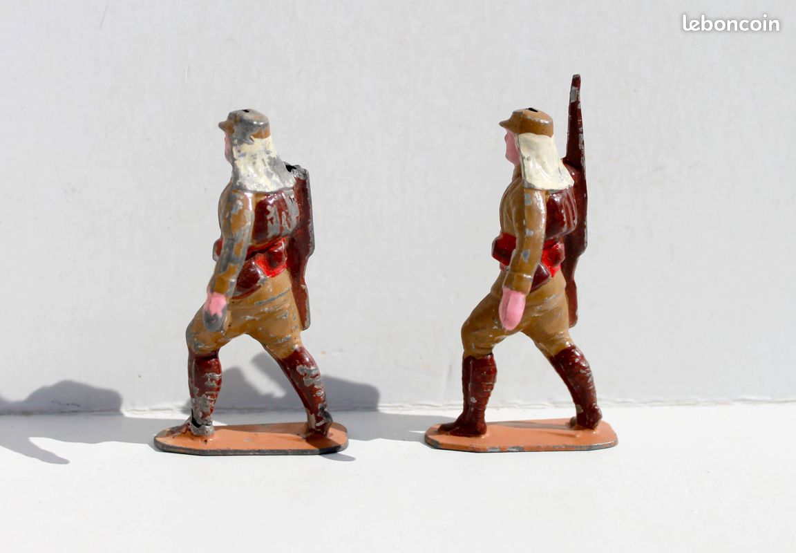 Figurine Aluminium Peint Quiralu 1/32 - Garde Républicain Cavalier - Empire - Fabriqué En France