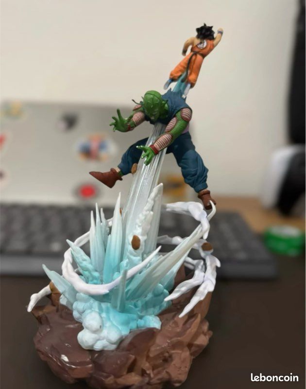 Figurine SonGoku Dragon Ball Z 28cm – PVC Rigide, édition 2023, Parfaite Pour Collection