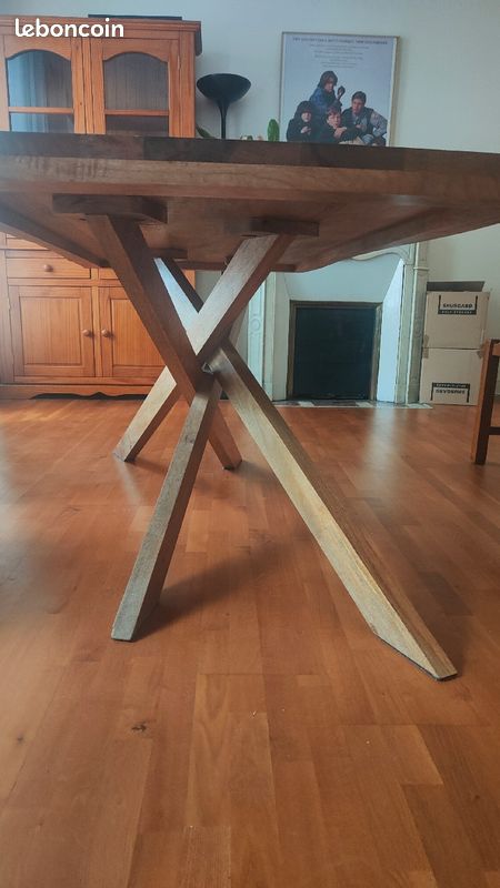 Table en bois de manguier massif (image 2)