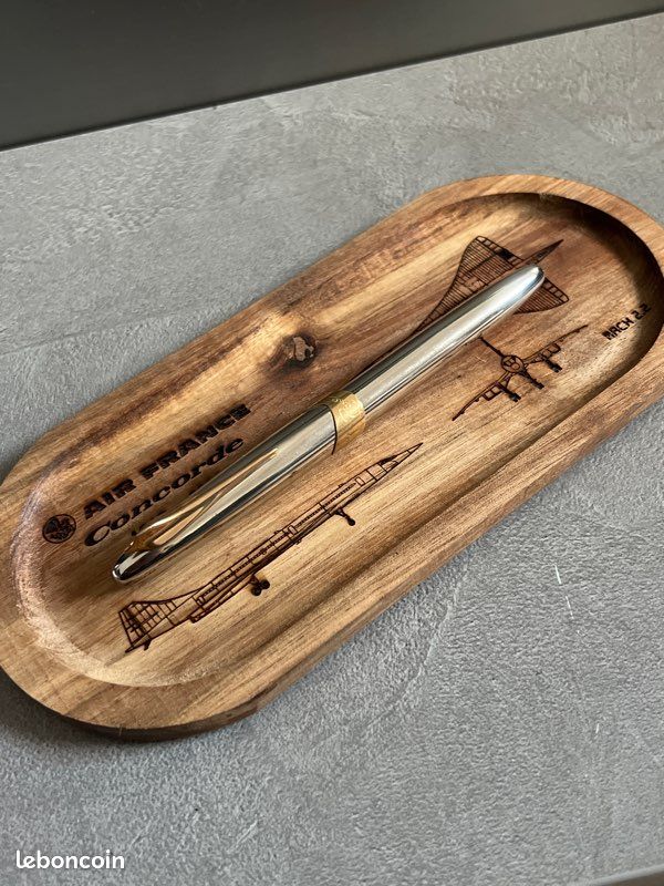 CONCORDE AIR FRANCE StyloBille Stylo Ball Pen Metal Année 1980