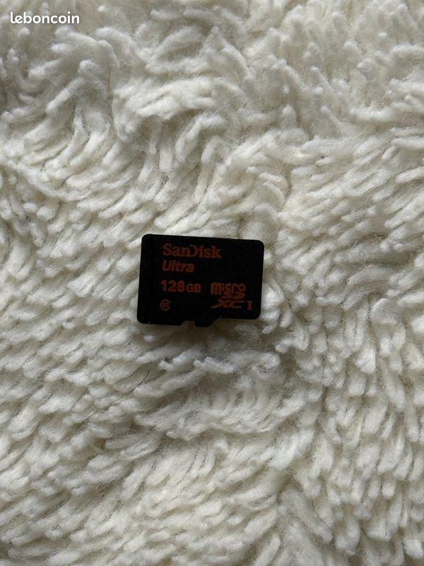 Micro sd sandisk ultra 128go (image 1)