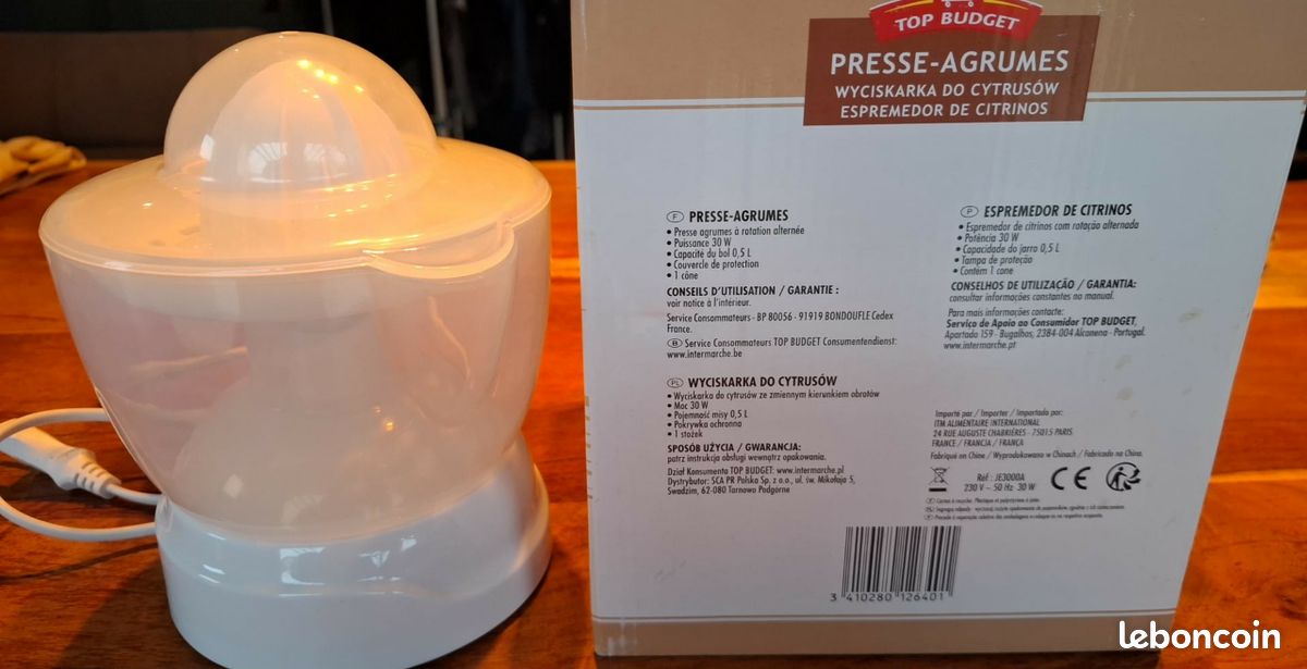 Presse agrumes electrique (image 2)
