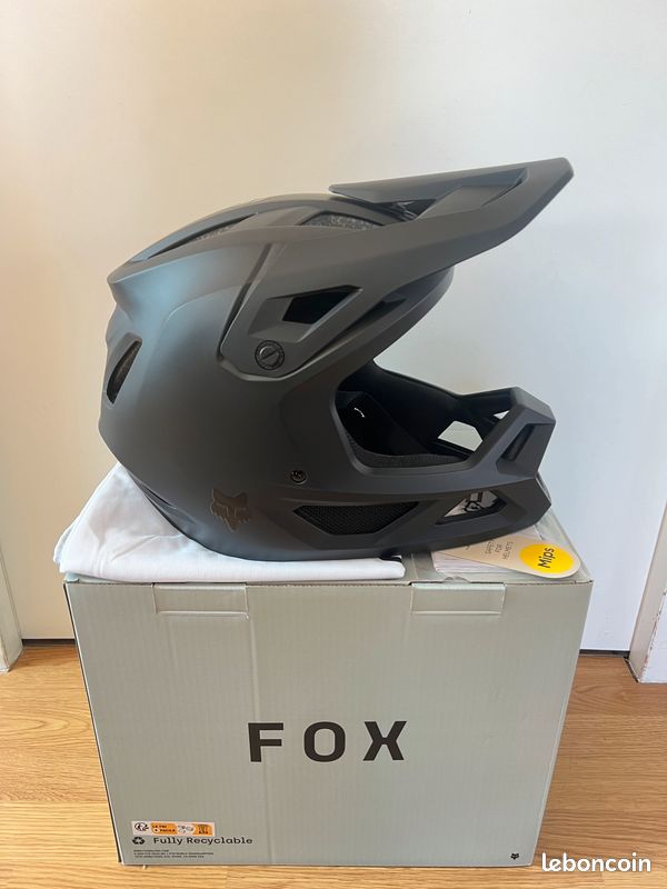Casque neuf Fox Rampage MIPS 2025 XL 61-62cm noir mat