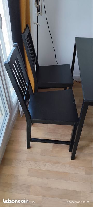 Ensemble 4 chaises et table Ikea (image 3)