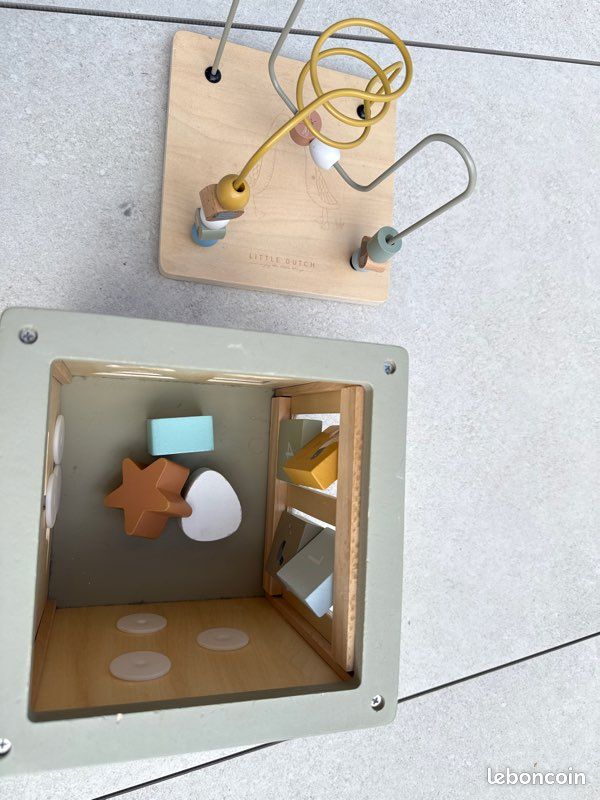 Cube d’activité Little dutch bois (image 5)
