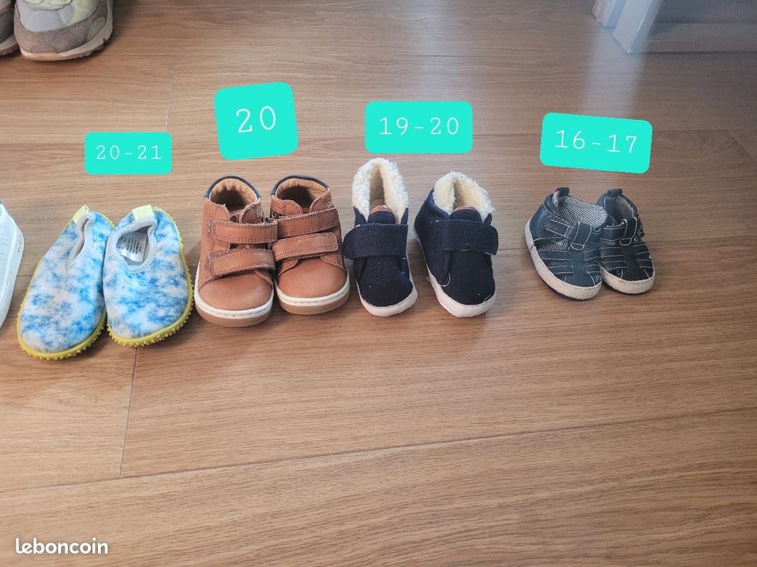 Lot Chaussures bébé garçon (image 1)