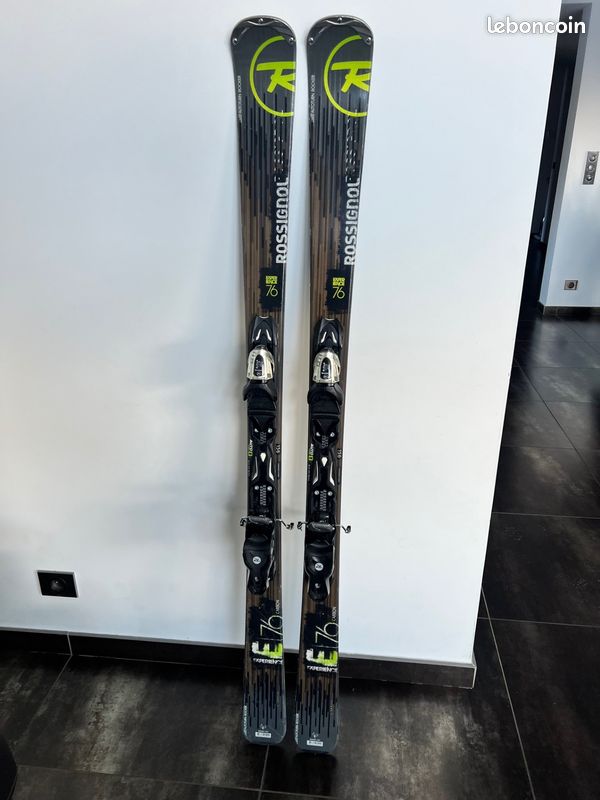 Skis Rossignol Experience 76 D'occasion - 176 Cm Avec Fixations - Bleu