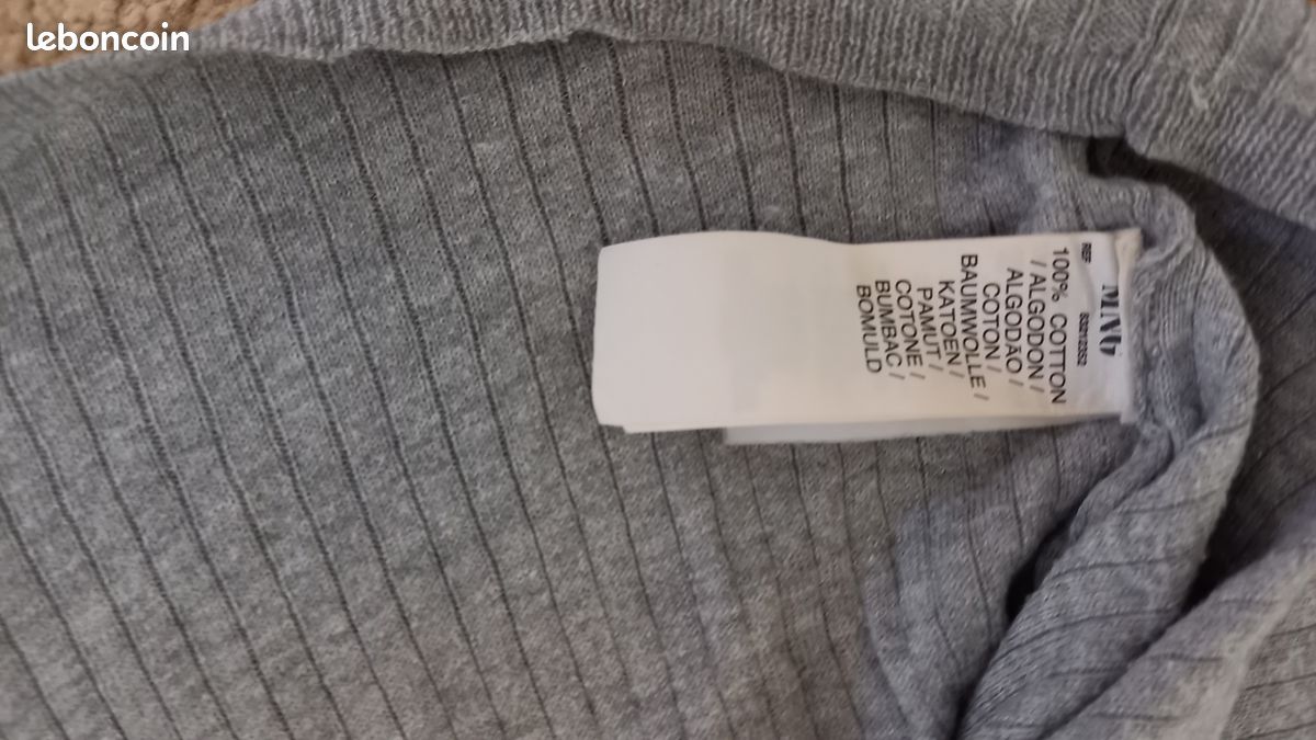 Gilet gris etam (image 1)