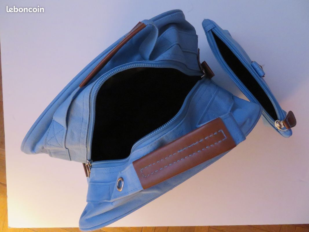 Trousse de toilette bleue (image 2)