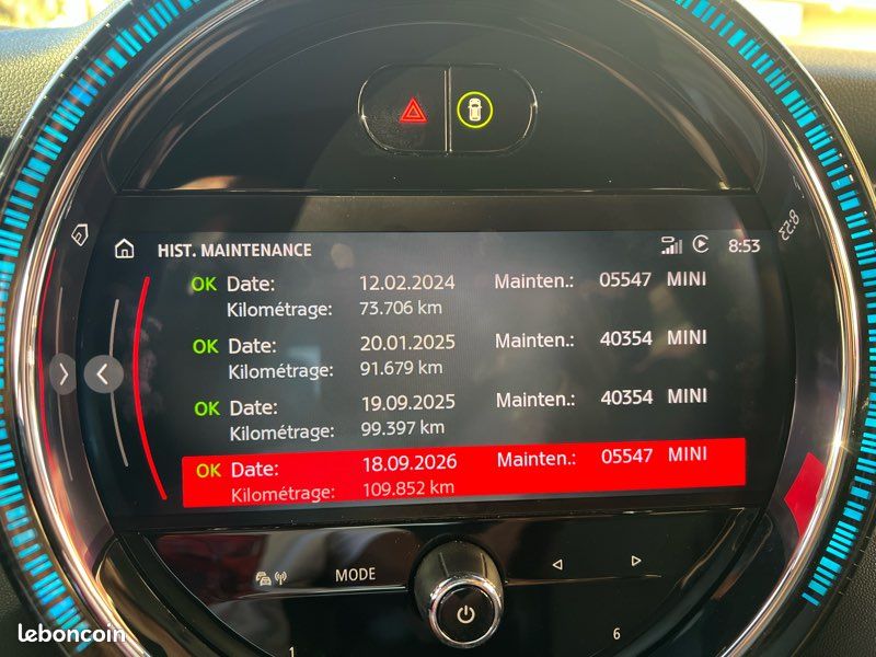 MINI Cooper S 192 – Finition JCW (image 20)