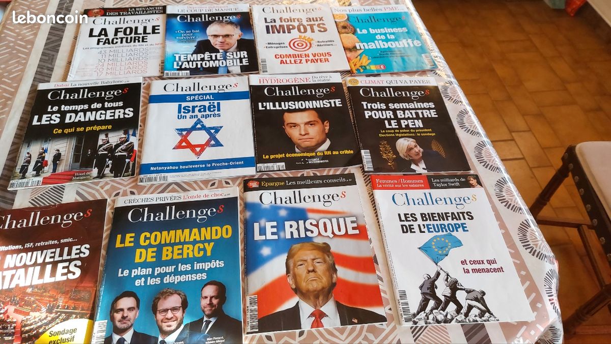 Lot de 12 challenges (image 1)