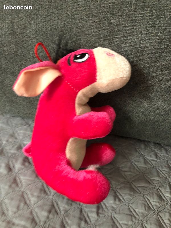 Peluche Bourriquet Rose (image 1)