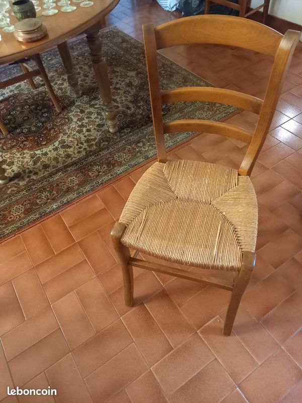4 chaises paillees (image 2)