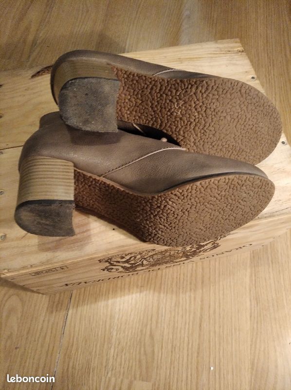 Bottines beige 5 (image 6)