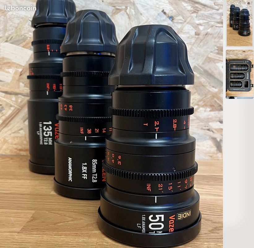 VAZEN Anamorphic Full Frame 50mm 80mm 135mm