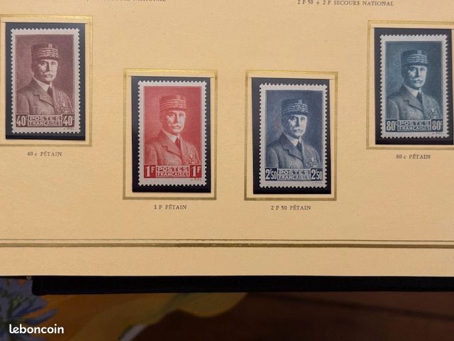 ISB COLLECTION – Timbres Neufs 1961 France – Année Complète – Collection Philatélie