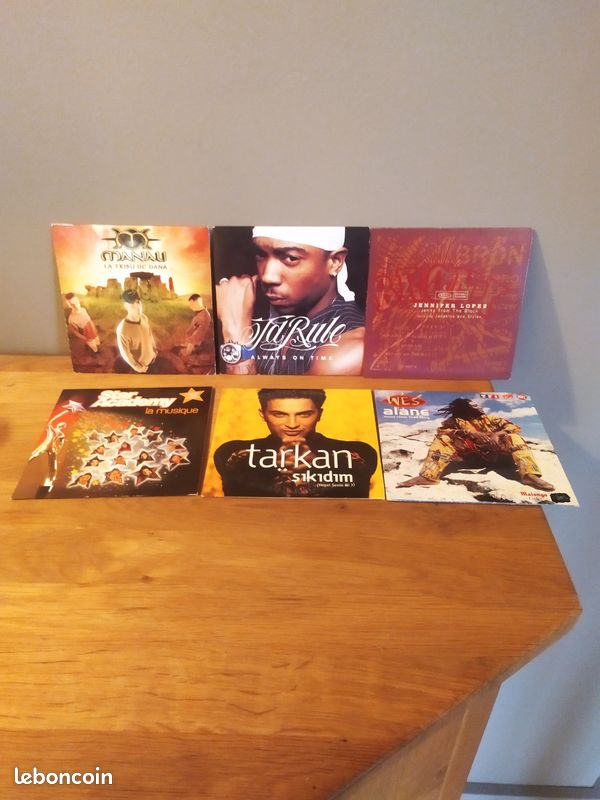 Lot de 6 CD 2 titres (image 2)