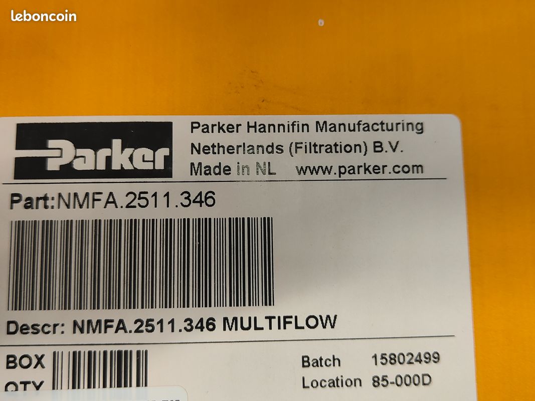 Filtre Hydraulique Parker 924794 03B – Neuf, Sans Boîte