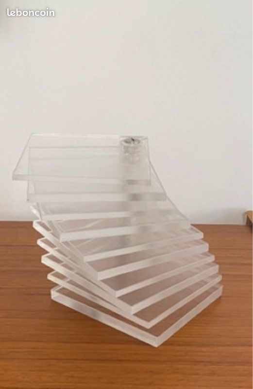 Lampe Tybble Cube Space Age Ikea Vintage (image 4)