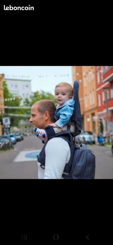 Porte-enfant épaules Minimeis – état neuf (image 3)