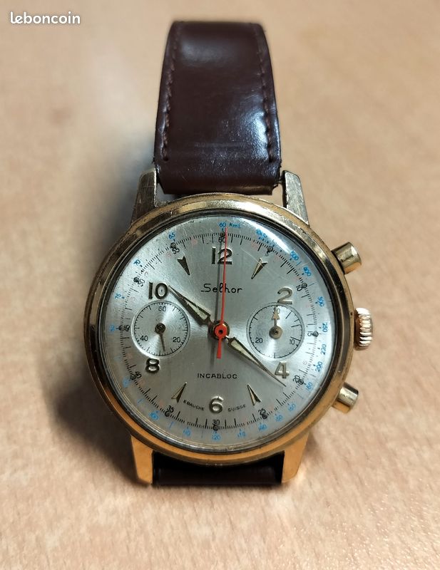 tige de remontoir LANDERON calibre 13 3/4 203 209 A.R. Aufzugswelle