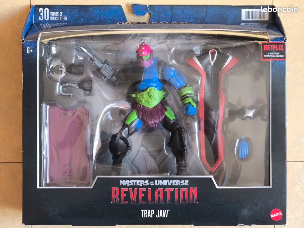 Masters of the Universe Masterverse Revelation Trap Jaw / Fisto (image 5)