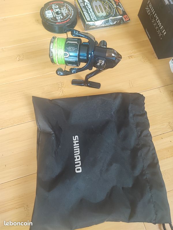 Moulinet Spinning Shimano Twin Power XD C3000HG - Rapport 6.0:1, 10 Roulements, Occasion Du Japon