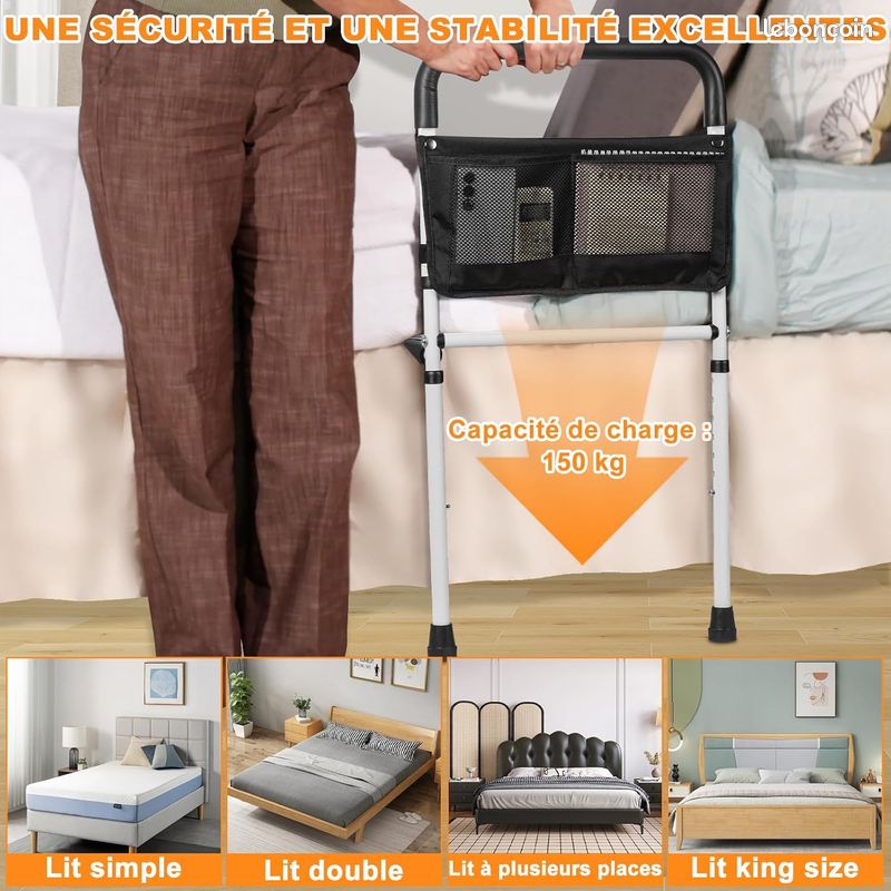 Stabilisateur de support télescopique anti-secouement, fil réglable, cadre de lit, auto-adhésif, meubles, planche de sauna, butée, outils de cheville, 1 pièce 13 Stabilisateur de support télescopique anti-secouement, fil réglable, cadre de lit, auto-adhésif, meubles, planche de sauna, butée, outils de cheville, 1 pièce 13