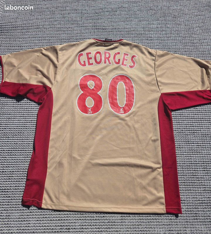 Maillot ANCENIS porté n°10 COUPE DE FRANCE vintage JE LIS LE SPORT