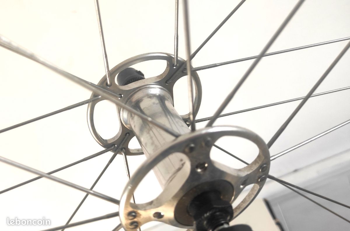 Kit Rayons Noirs Campagnolo Vento Mini Avant+arrière – 500veb Pour Modèles 2007-2015