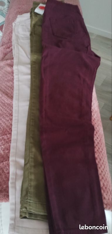 Pantalon femme coton.. (image 4)