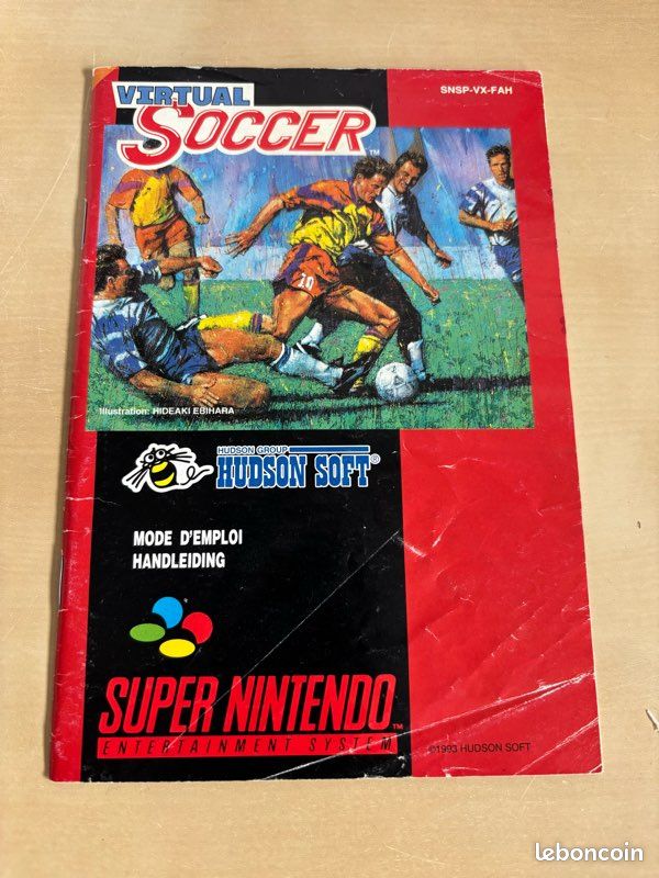 Jeu Super Nintendo Virtual Soccer (image 8)