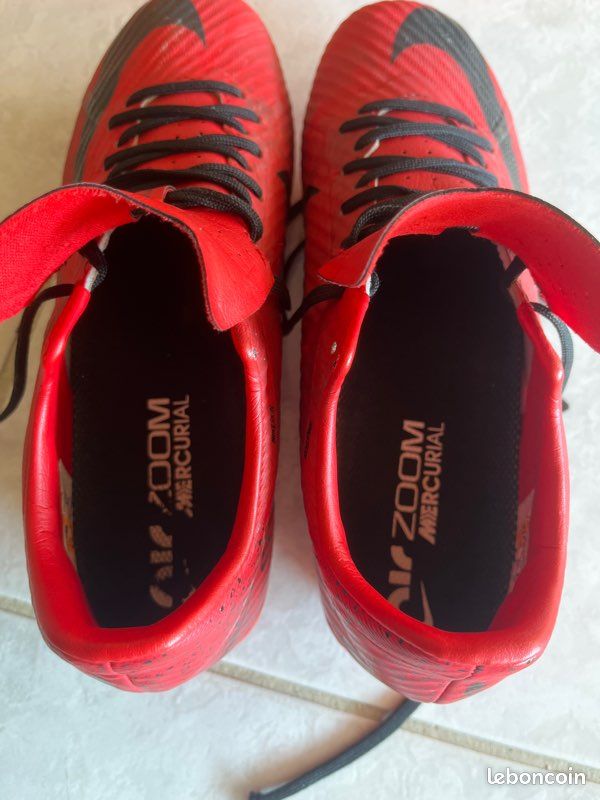 Chaussures de foot à crampons Nike mercurial air zoom taille 38.5 (image 6)