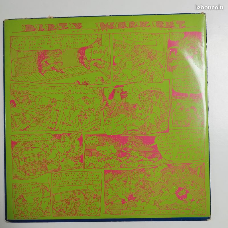 Rolling Stones LP Dirty Work (pressage 1986) Disque vinyl original 33t (image 3)