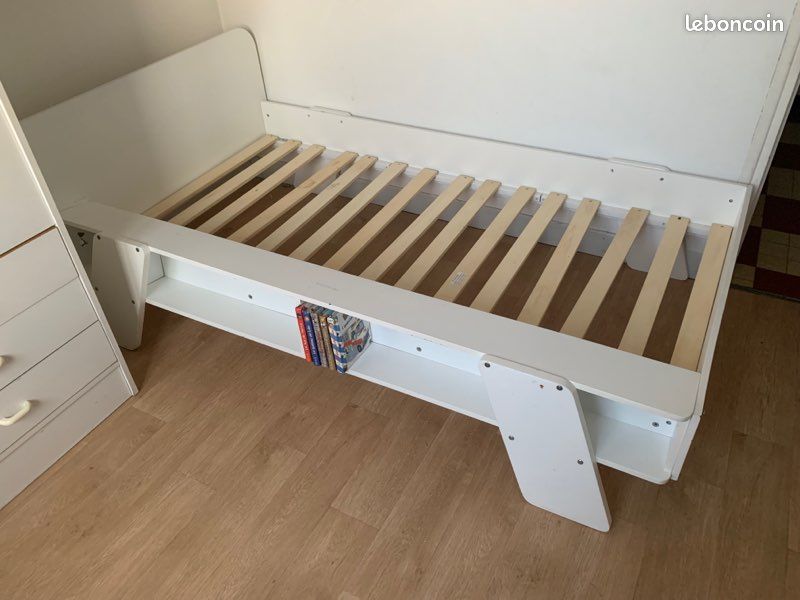Lit blanc enfant (image 1)