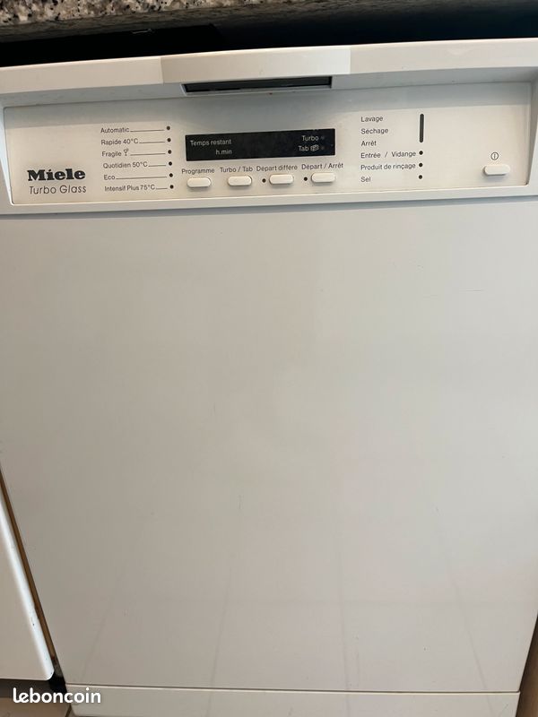 Lave vaisselle Miele G1252 SC Blanc (image 1)