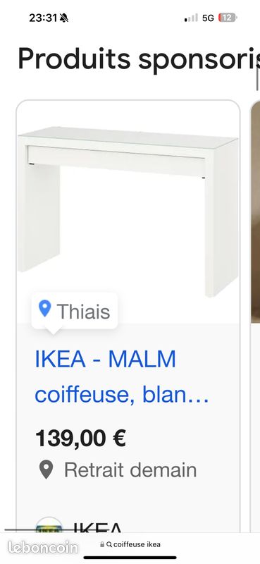 Coiffeuse IKEA (image 2)