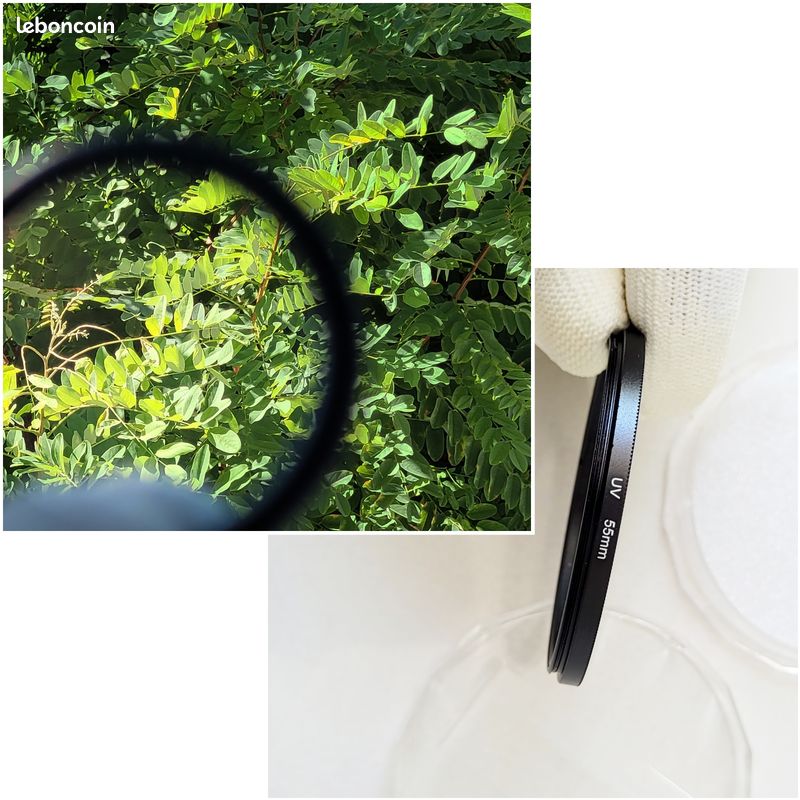 HURRISE Filtre UV en verre optique Accessoire protecteur de photographie de filtre UV d'objectif