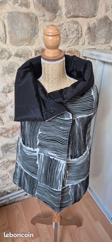 Doudoune femme sans manche noire Kokomarina (image 4)