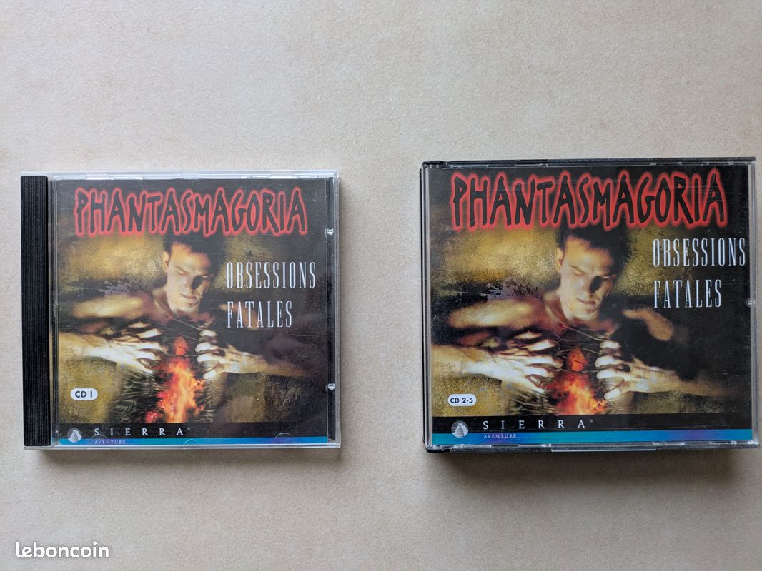 Jeu vidéo PC CD-Rom big box Phantasmagoria : obsessions fatales VF intégrale très bon état (image 3)