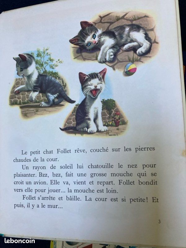Livre collection Farandole Casterman 1958 Follet le petit char (image 5)