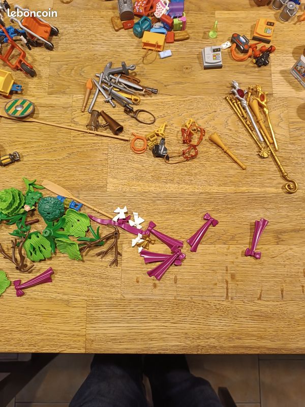 Playmobil Accessoire Décor Arbre Lot 4 Nids + 20 Oiseaux